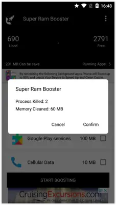 Volume Booster (Ram Booster) android App screenshot 3